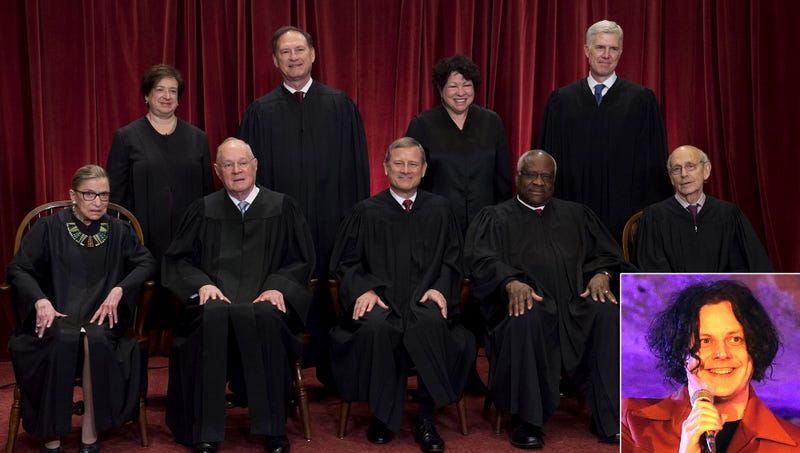 Illustration for article titled Supreme Court Agrees To Hear New Jack White Album