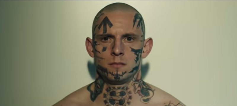 Illustration for article titled Jamie Bell is a white supremacist in search of redemption in A24's Skin