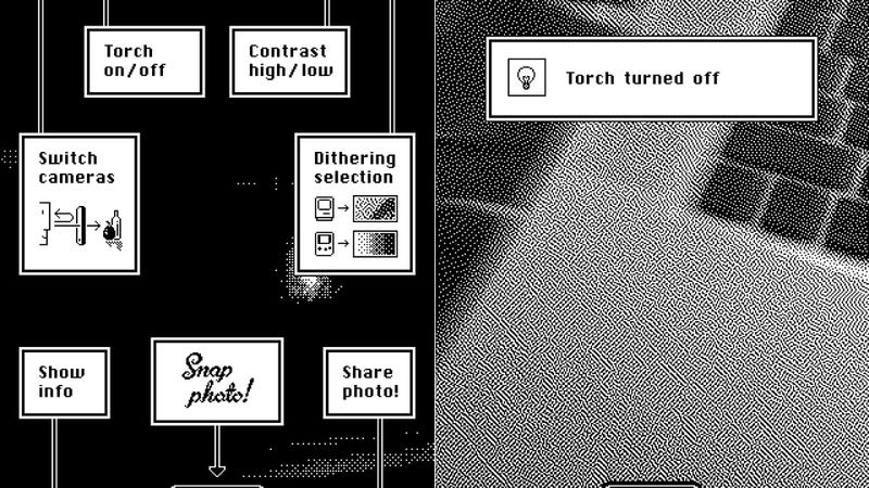 Illustration for article titled 1-Bit Camera: Take Your iPhone Pics Back in Time