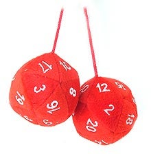 Illustration for article titled 20-Sided Fuzzy Dice