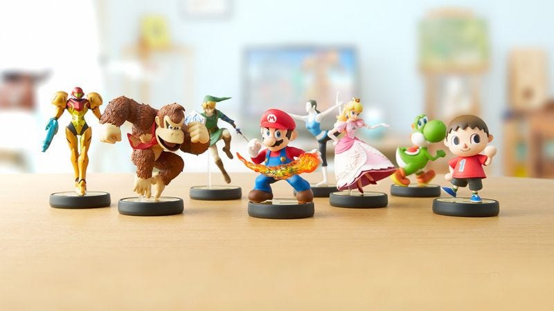 Illustration for article titled It’s surprisingly easy to forge a bond with Nintendo’s Amiibo figures