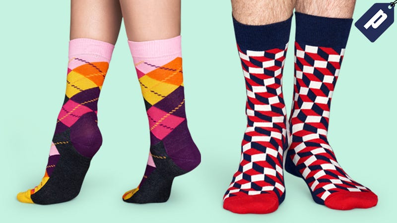 Illustration for article titled Revive Your Sock Drawer With Happy Socks: Endless Styles & Designs (30% Off)