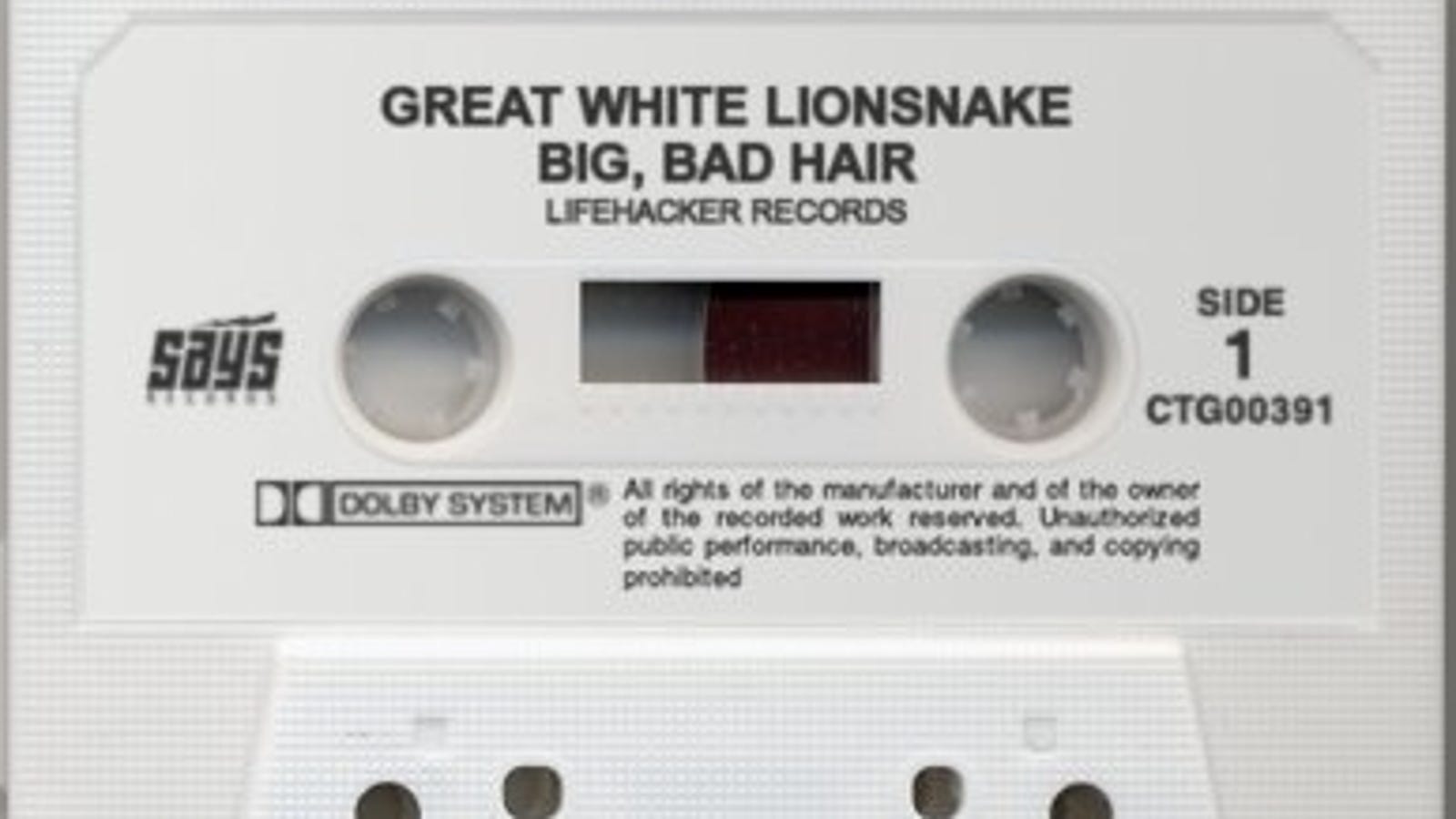 Alpha Geek How to digitize cassette tapes