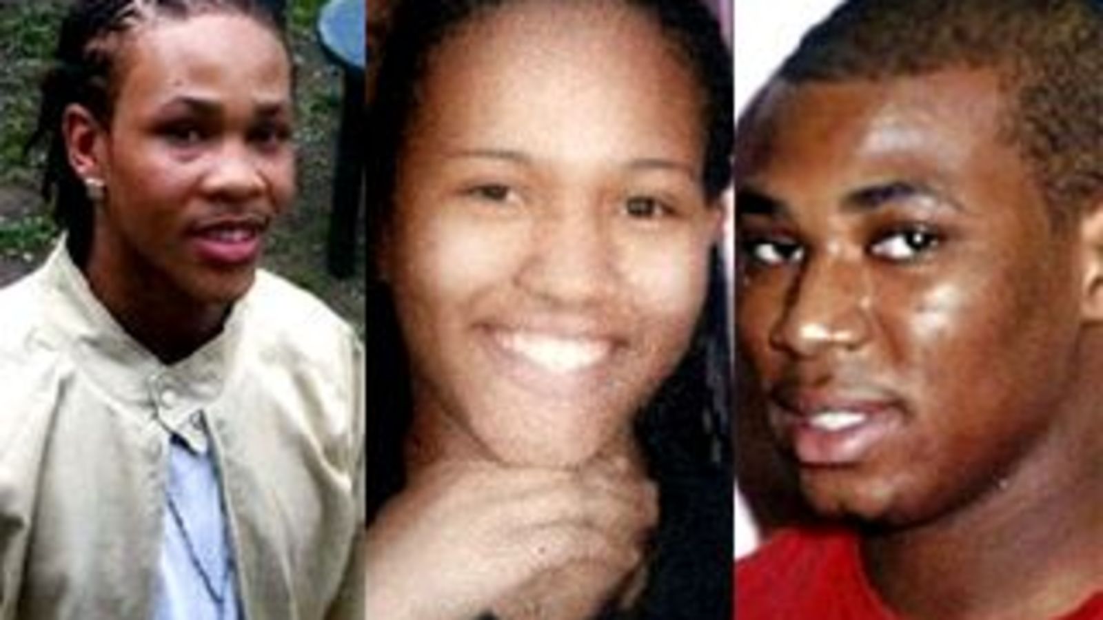 Slaying victims T. Aeriel, I. Hightower and D. Harvey