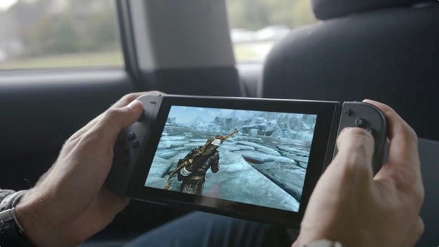 Illustration for article titled The Nintendo Switch Has Finally Been Unveiled!