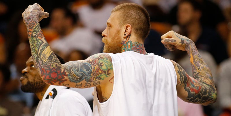 Illustration for article titled Chris "Birdman" Andersen Is An Incredibly Strange Interviewee
