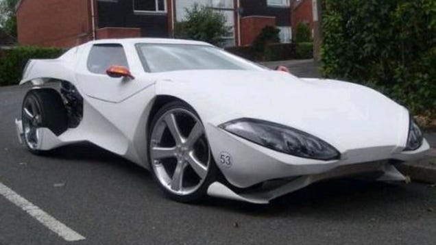 Futuristic Nova Sports Car Volkswagen Beetle