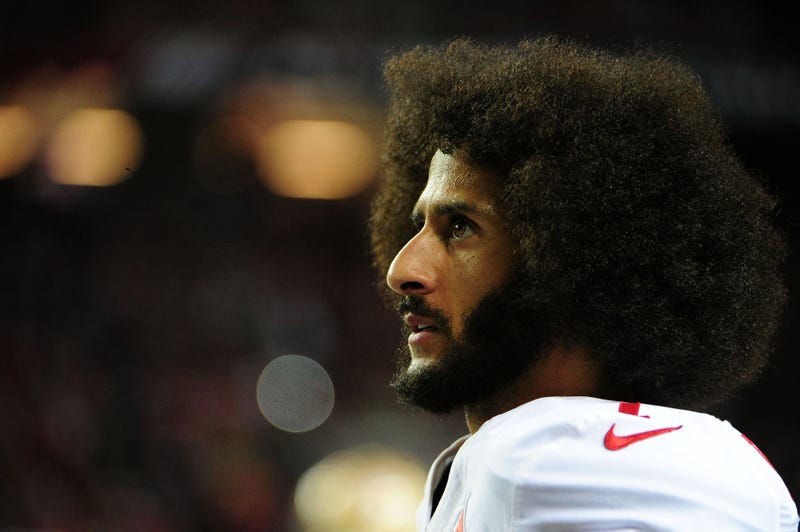 Former San Francisco 49ers quarterback Colin Kaepernick