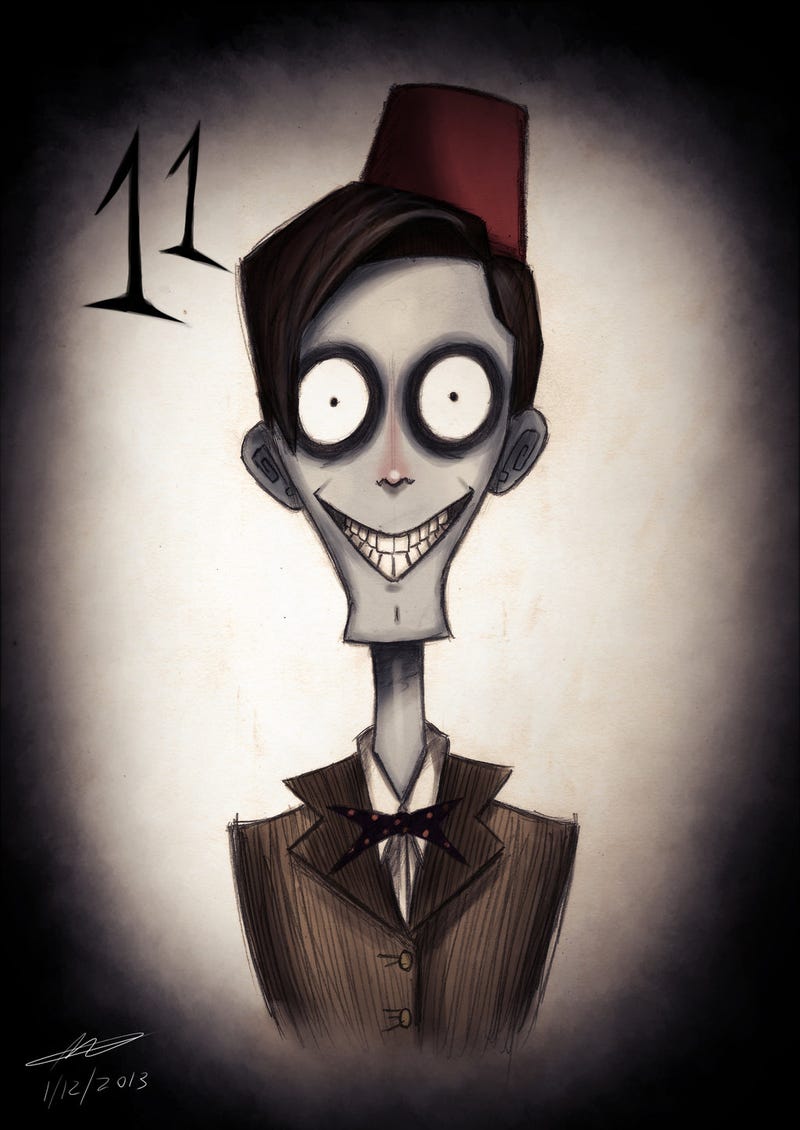 What if Tim Burton created Doctor Who?