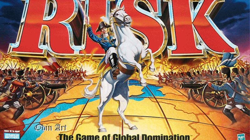 Illustration for article titled Strategic board game Risk to become strategic brand recognition-based movie