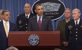 Illustration for article titled Obama Announces Military Spending Cuts