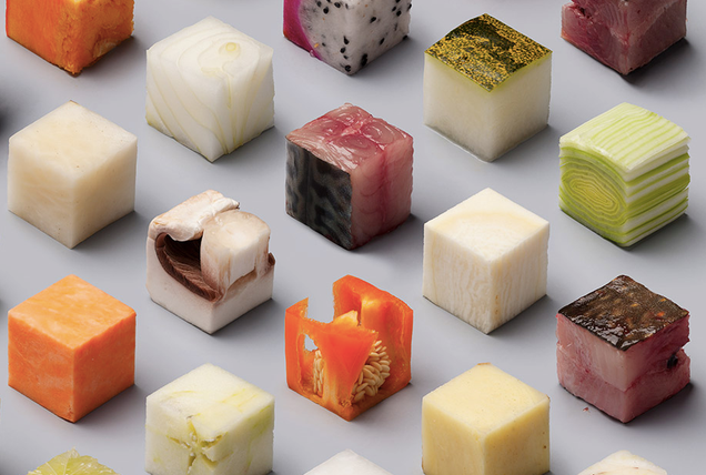 This is Real Photo of Different Foods Cut Into Cubes | Gizmodo UK