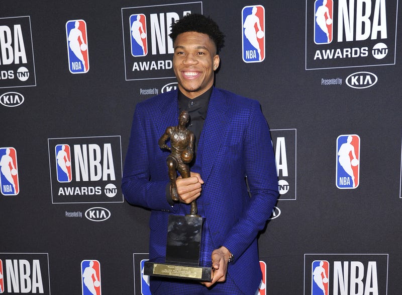 2019 NBA Awards: Giannis Antetokounmpo Dedicates MVP Trophy to His Late ...