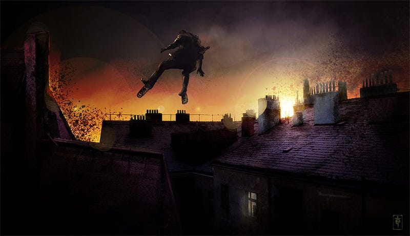 Illustration for article titled Pérák the Spring-Man; from urban legend to anti-fascist superhero