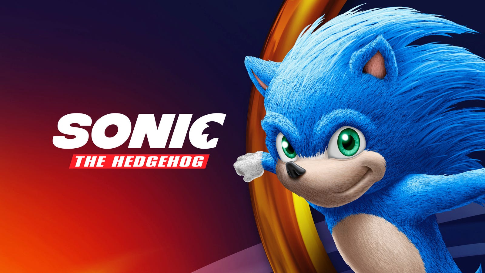 This Is Probably The Movie Version Of Sonic The Hedgehog