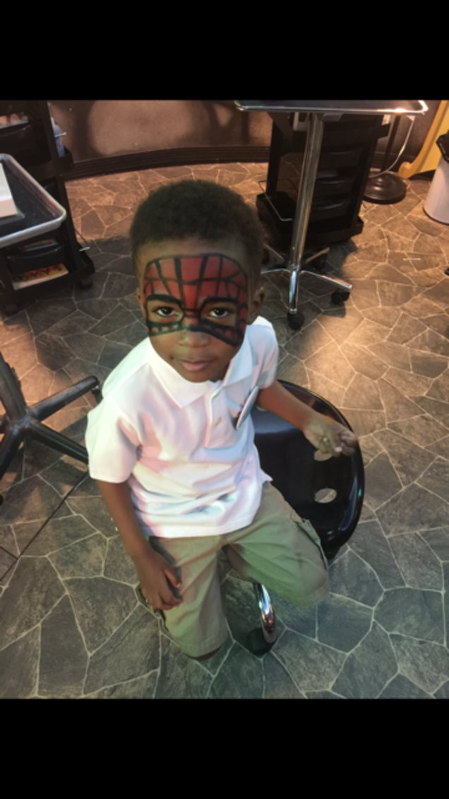 Bryce as Spiderman (Jazmin McDowell)
