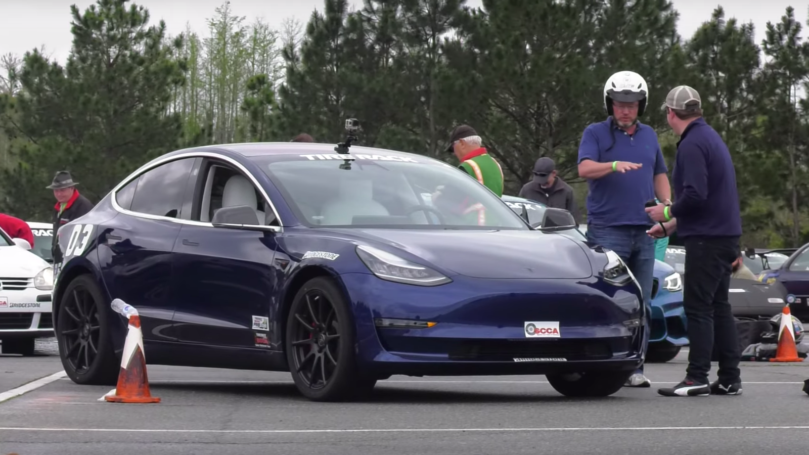 heres a good perspective on the tesla model 3 as a fun