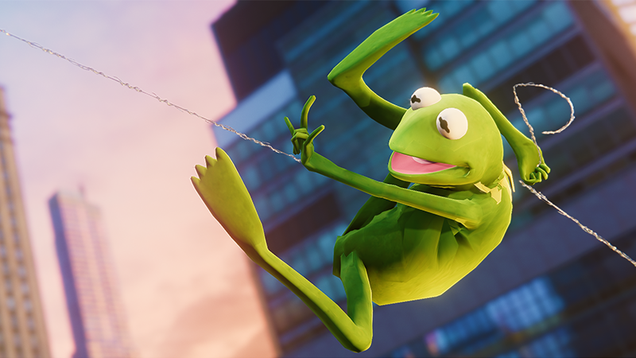 Kermit The Frog Is Kicking Ass In The PC Version Of Spider-Man
