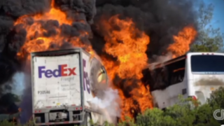 Scene of the accidentYouTube screenshot