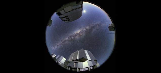A Stunning Picture of the Very Large Telescope (Oh, and the Milky Way)