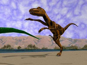 Illustration for article titled Deadspin HOF Nominee: "Run You Stupid Fâ-ing Dinosaur! Run!"
