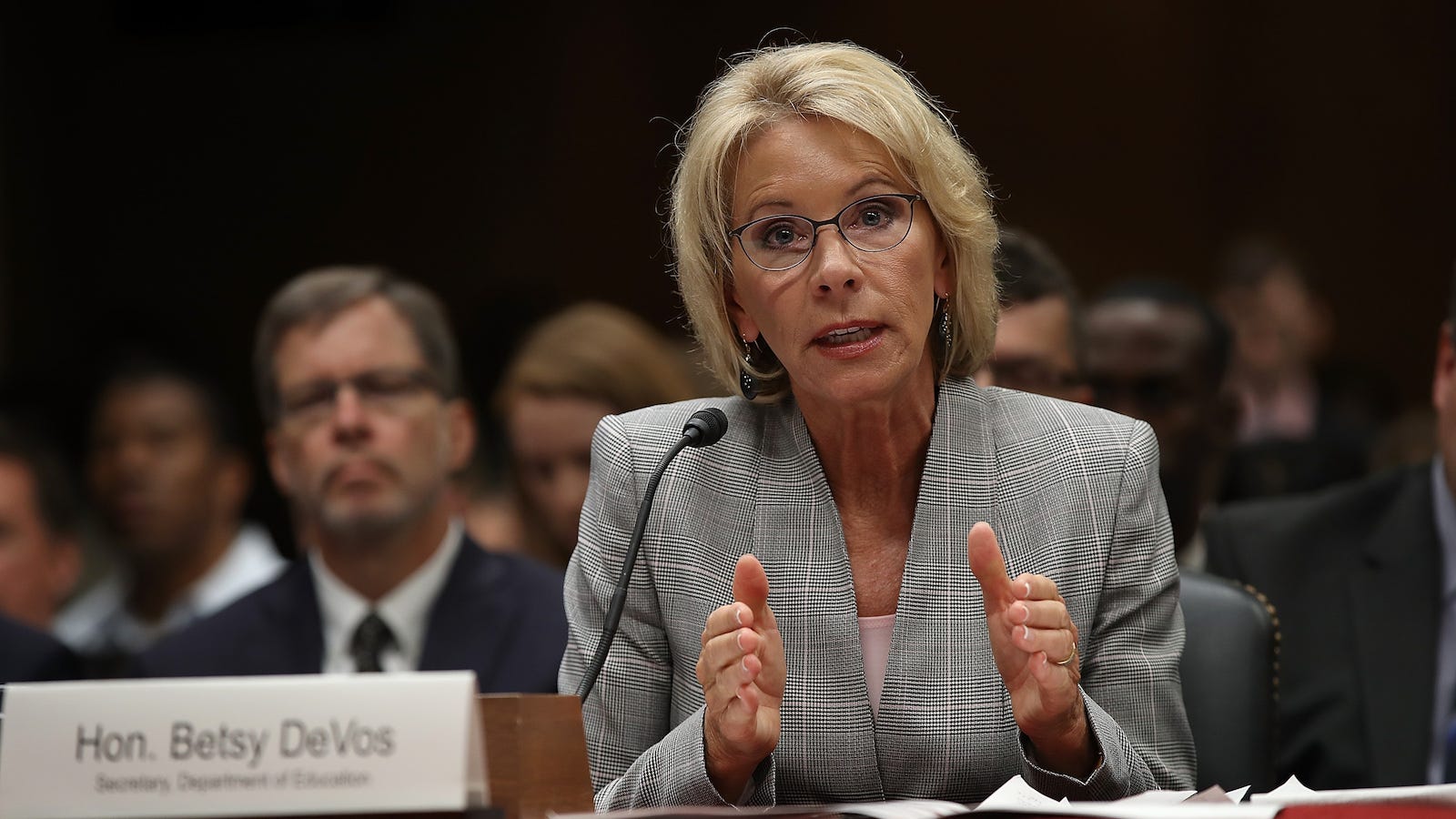 Betsy Devos To Meet With Campus Sexual Assault Advocates—but Also With