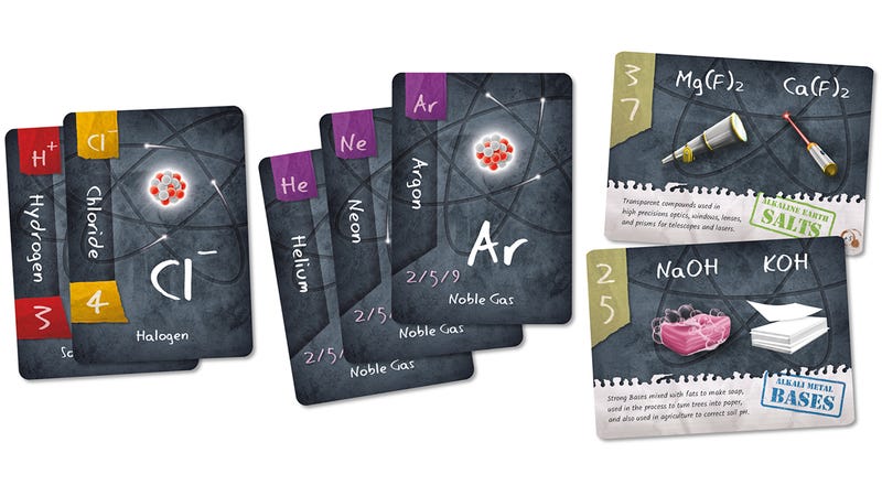 Illustration for article titled Chemistry Is Easier To Learn When It's Disguised As a Card Game
