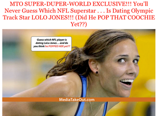 Illustration for article titled The Time ESPN's Lynn Hoppes Debunked MediaTakeOut's Report That Lolo Jones Was Dating Ndamukong Suh