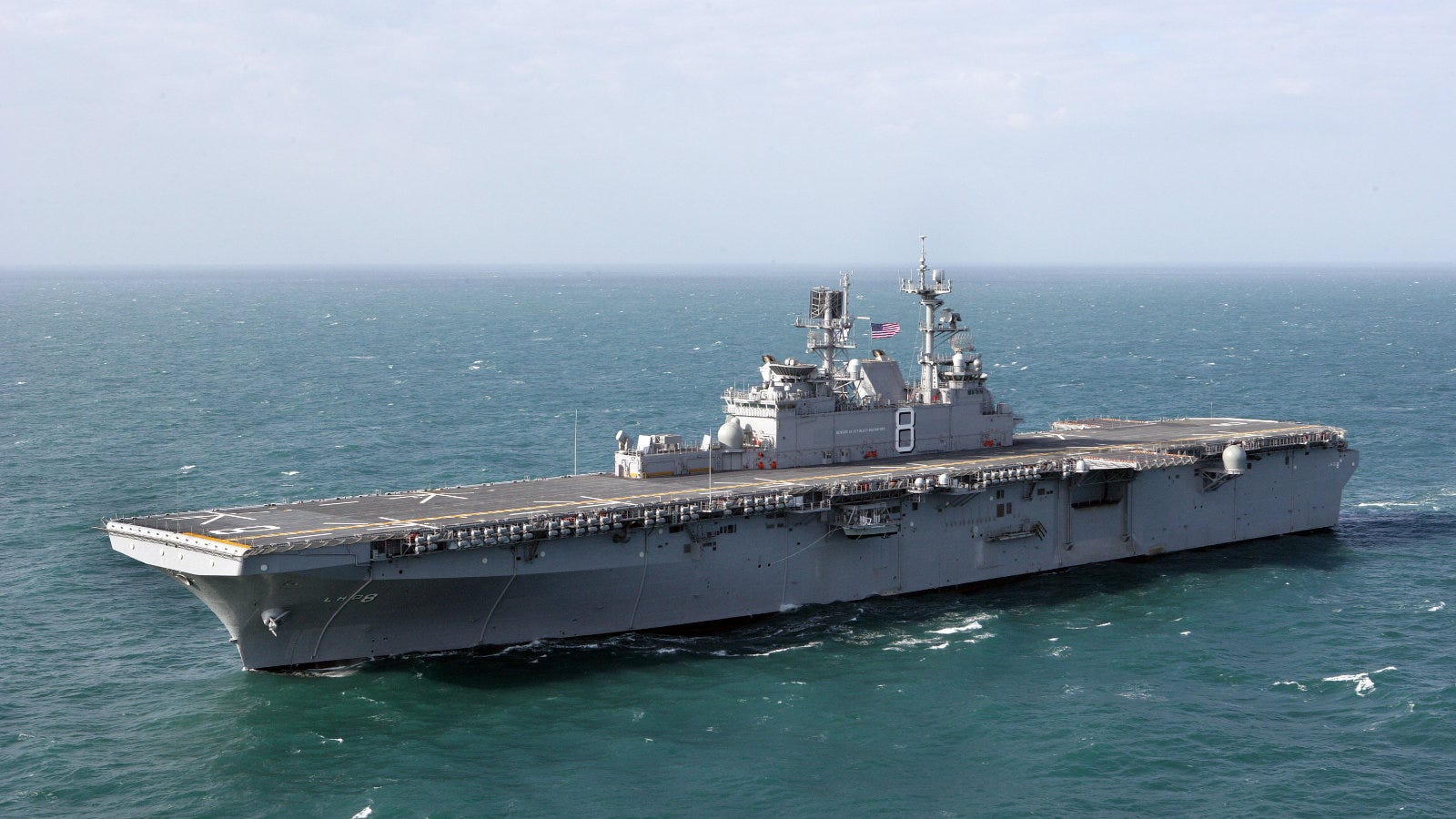 The USS Makin Island Is a Mean, Green, Amphibious Assault Machine