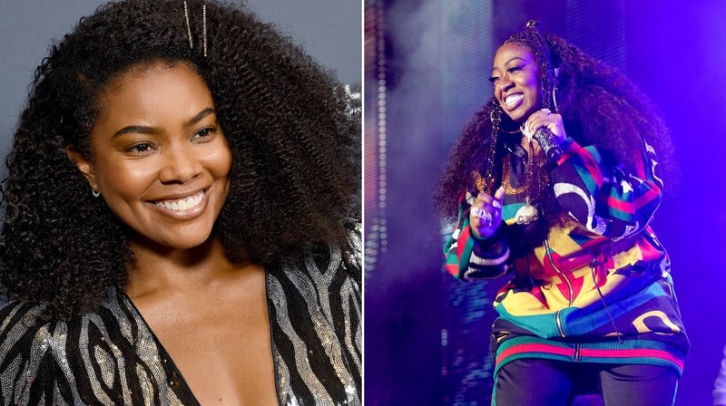 Illustration for article titled Gabrielle Union and Missy Elliott master time reversal with pitch-perfect Halloween costumes