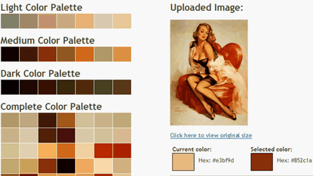 create color palette from image export to photoshop
