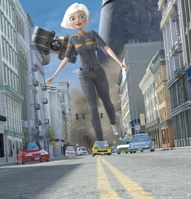 Illustration for article titled Monsters Vs. Aliens Features 3-D Graphics, Flat Plot