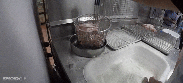 This is how KFC actually makes their fried chicken from beginning to end