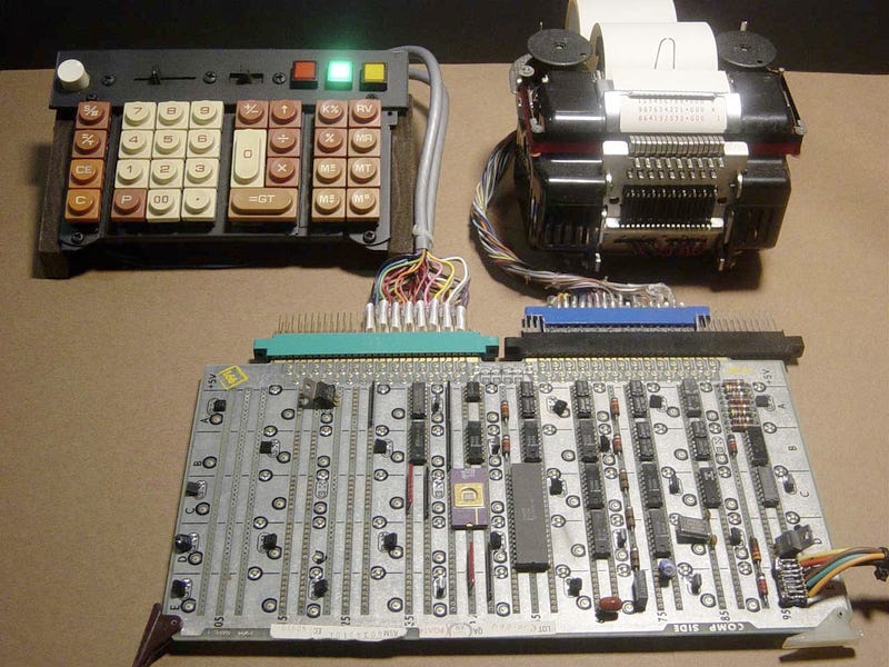 Replica 4004 Calculator Features First Intel ...