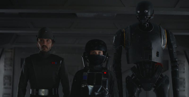 Illustration for article titled Everyone Is Geeking Out in This New Rogue One Video