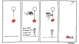 Illustration for article titled Beware Cupid's Scissors