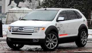 Illustration for article titled Energy Policy: Ford Reveals HySeries Hybrid Edge Concept