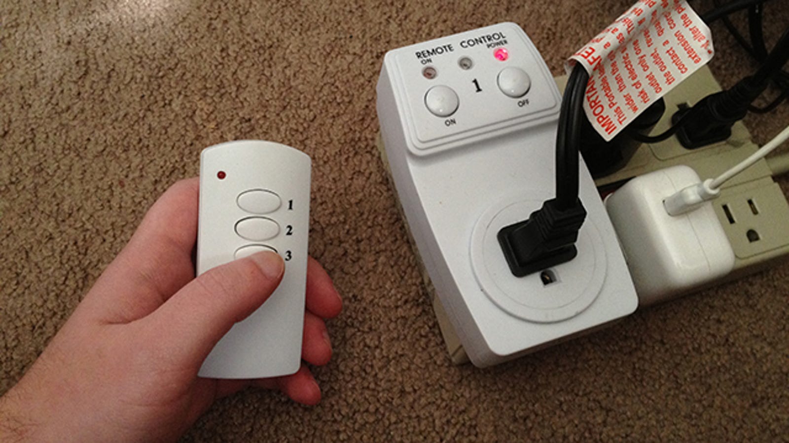 Wirelessly Control Any Appliance on the Cheap with Remote Control Power Switches