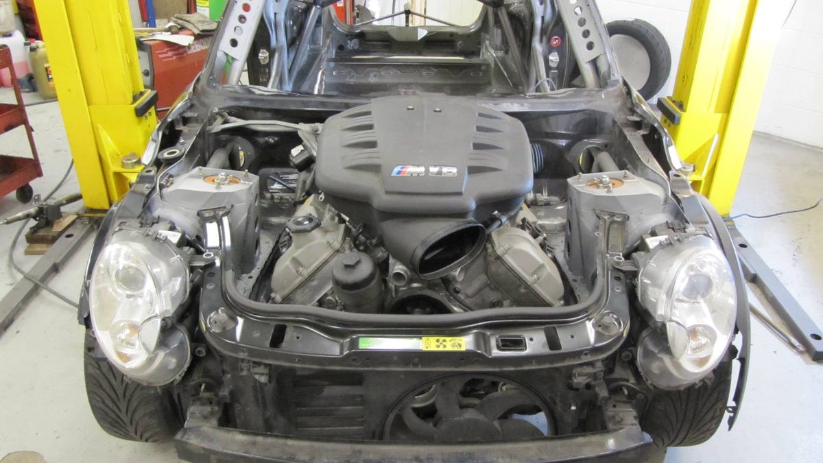These Wonderful Madmen Stuffed A Bmw V8 Into The Front Of A Mini