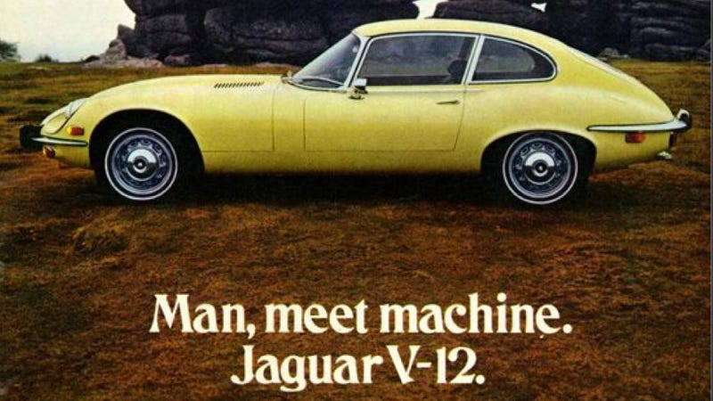 Illustration for article titled Jaguar Ads Are A Gallery For Fine Cars