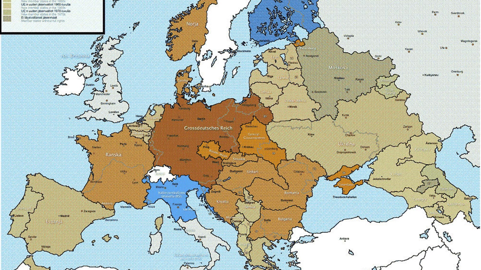 See The Maps Hitler Liked To Dream Of