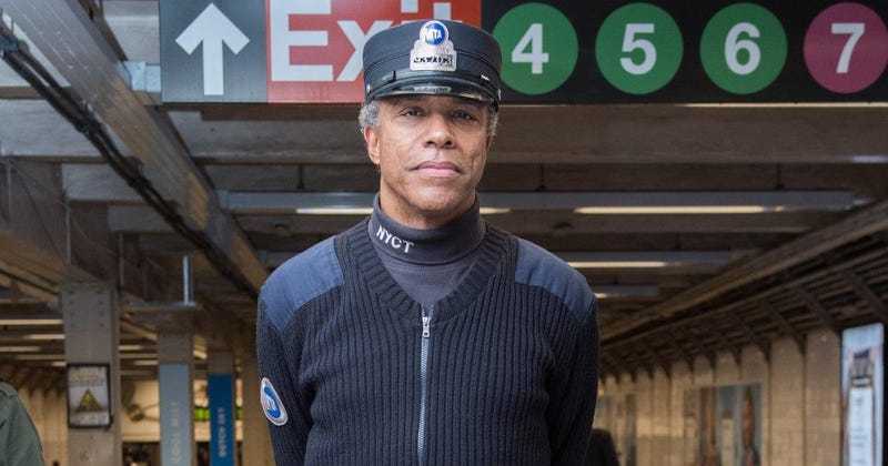 New York City subway conductor Warren CoxTwitter