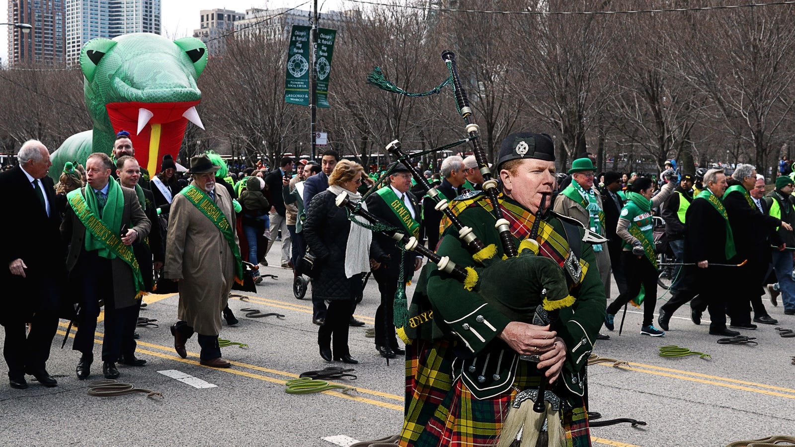 chicago st patricks day parade on youtube