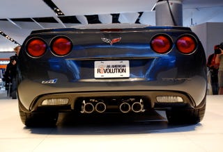 Illustration for article titled Detroit Auto Show: More 2009 Corvette ZR1 Pr0n!