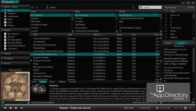 best music player for windows 10 to sync