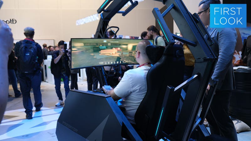 Illustration for article titled Picture, If You Will, the Person Who Buys This $14,000 Gamer Chair