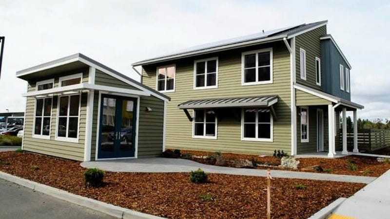 Illustration for article titled This Is The Zero Carbon House That Honda Built