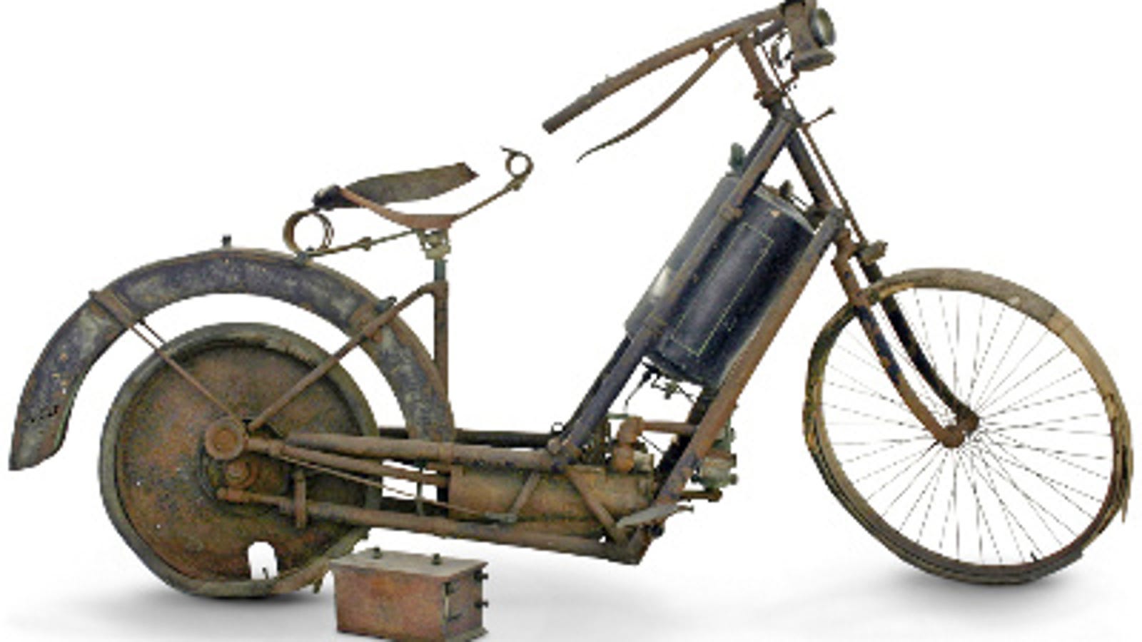 FirstEver Patented Motorcycle From 1894 Sells For 131k at Auction
