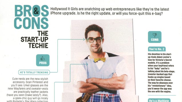 This Month in Cosmo: Should You Try to Snag a Hot Techie Boyfriend?