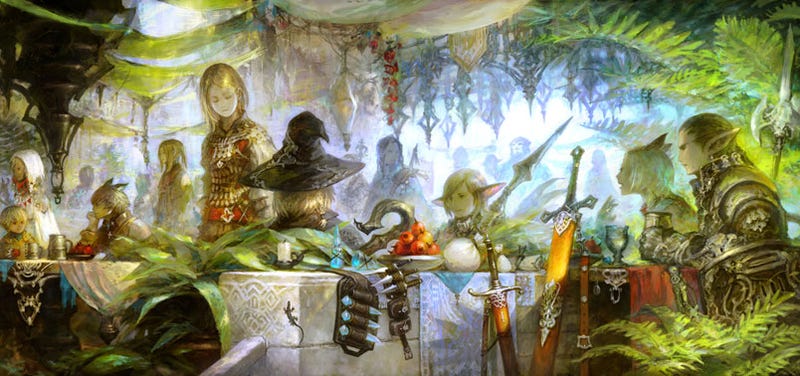 Final Fantasy Xiv Concept Art Is Dying To Be Your Desktop
